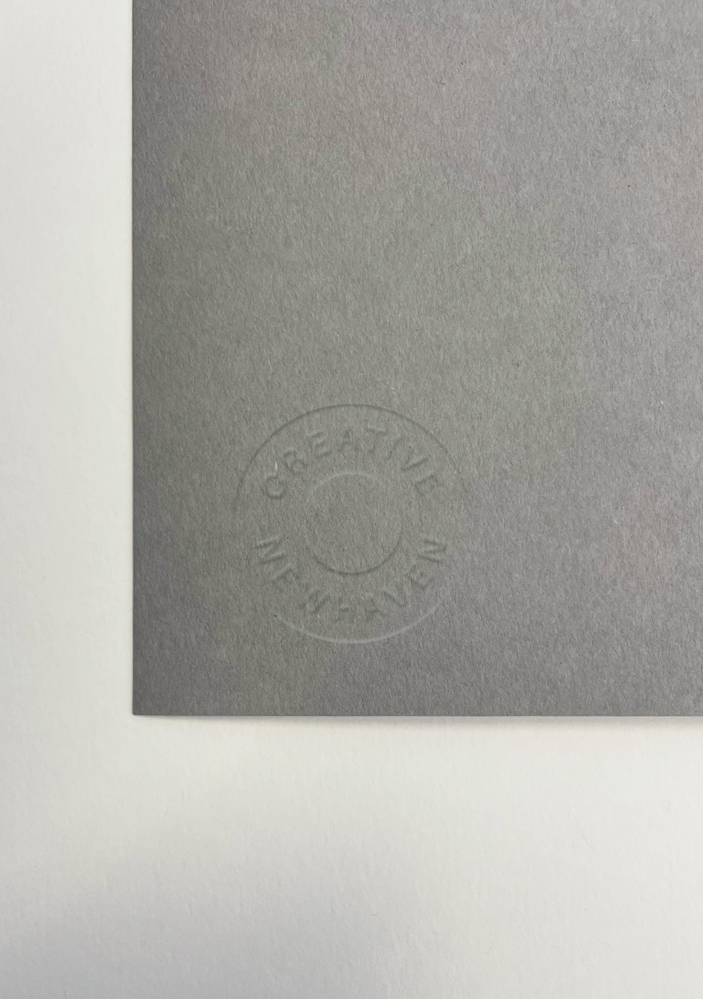 example of Creatvie Newhaven logo emboss 