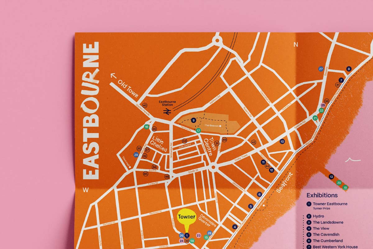 Eastbourne ALIVE Trail Map