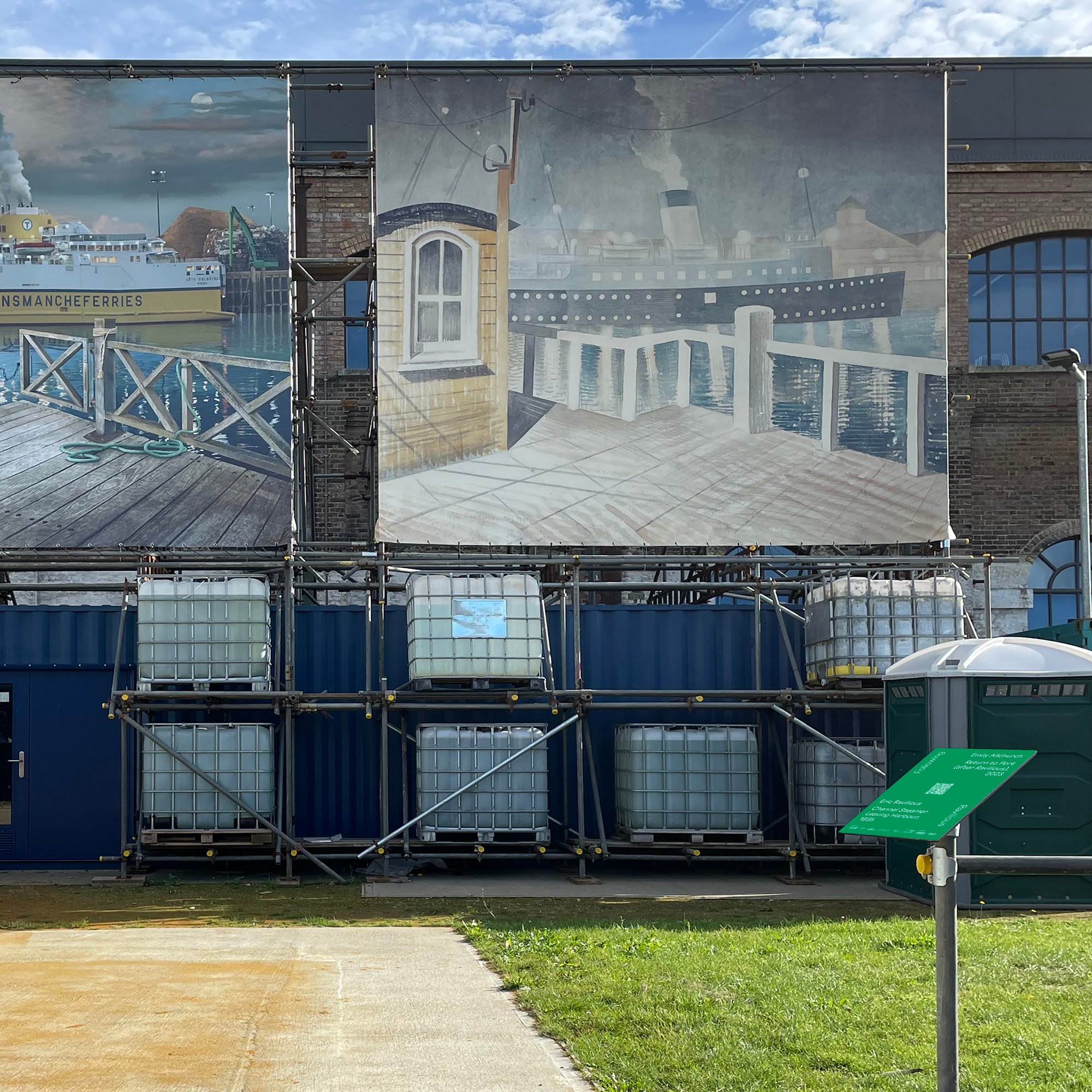 Ravilous Trail Newhaven public art trail, Featuring artwork by Emily Allchurch and Eric Ravilious