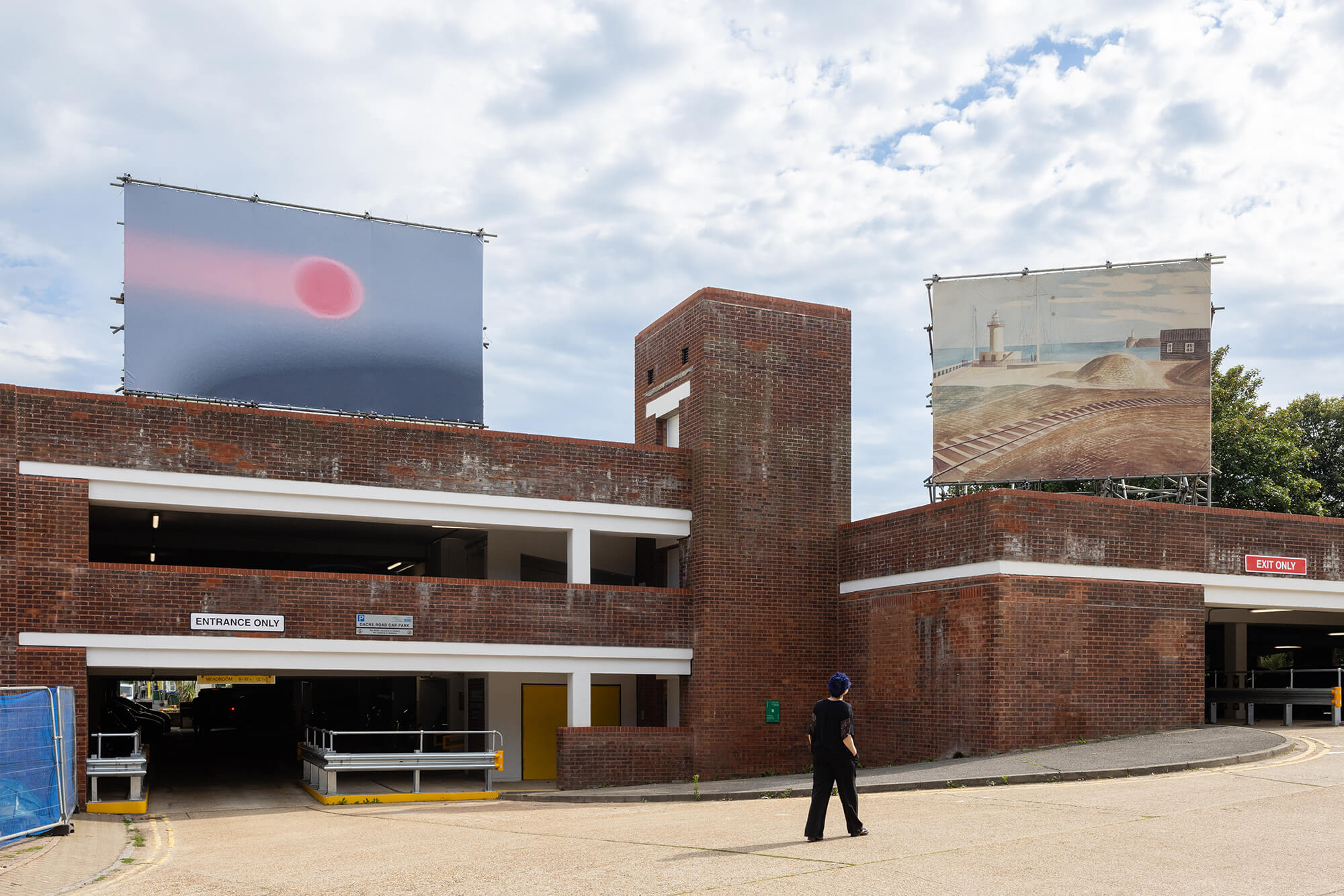 Following Ravilious Newhaven public art trail, featuring artworks by Charlie Prodger and Eric Ravilious