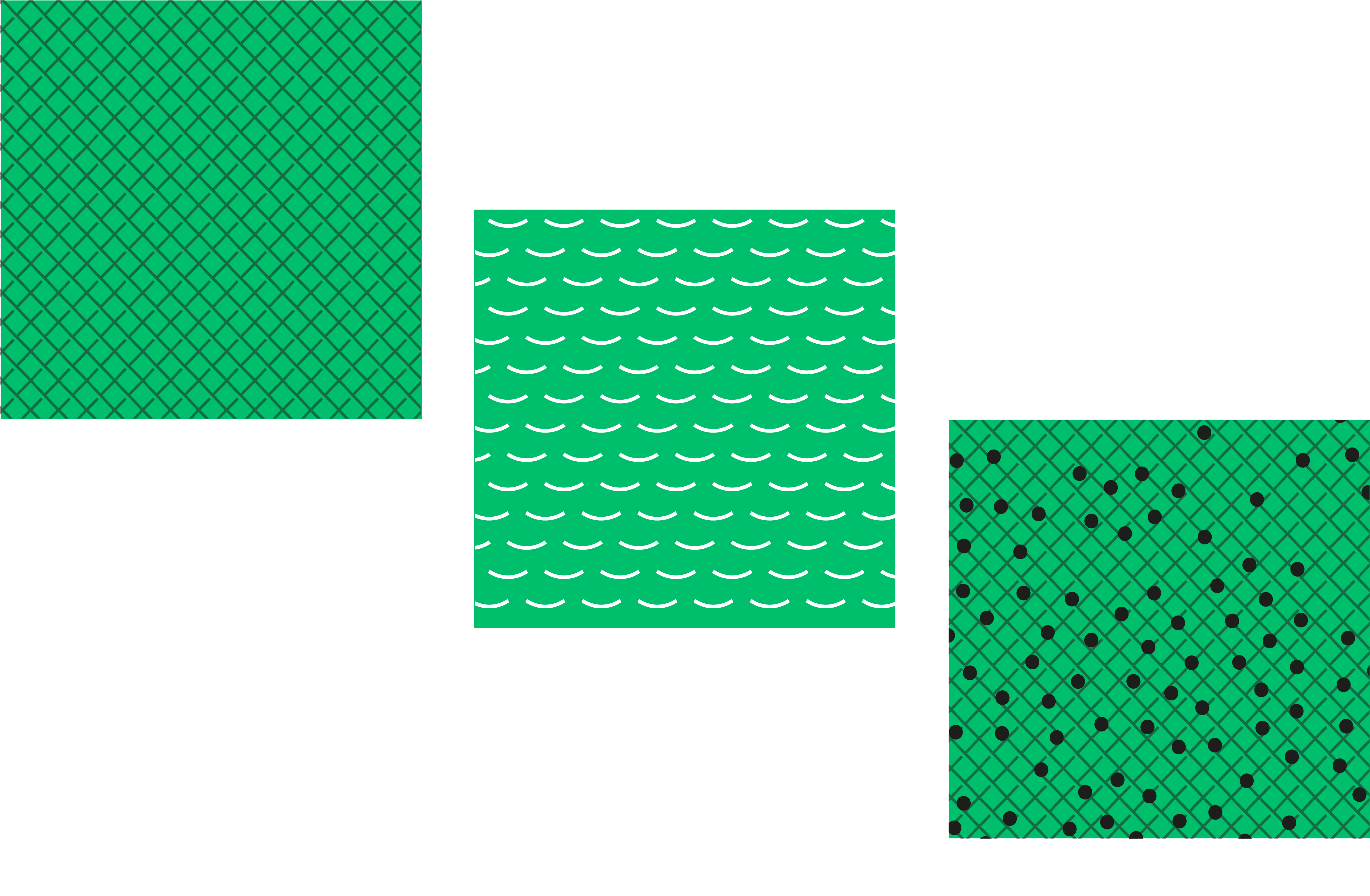 Grass, water and nature reserve pattern design for Ravilious Trail Newhaven public art custom map to show different landscapes