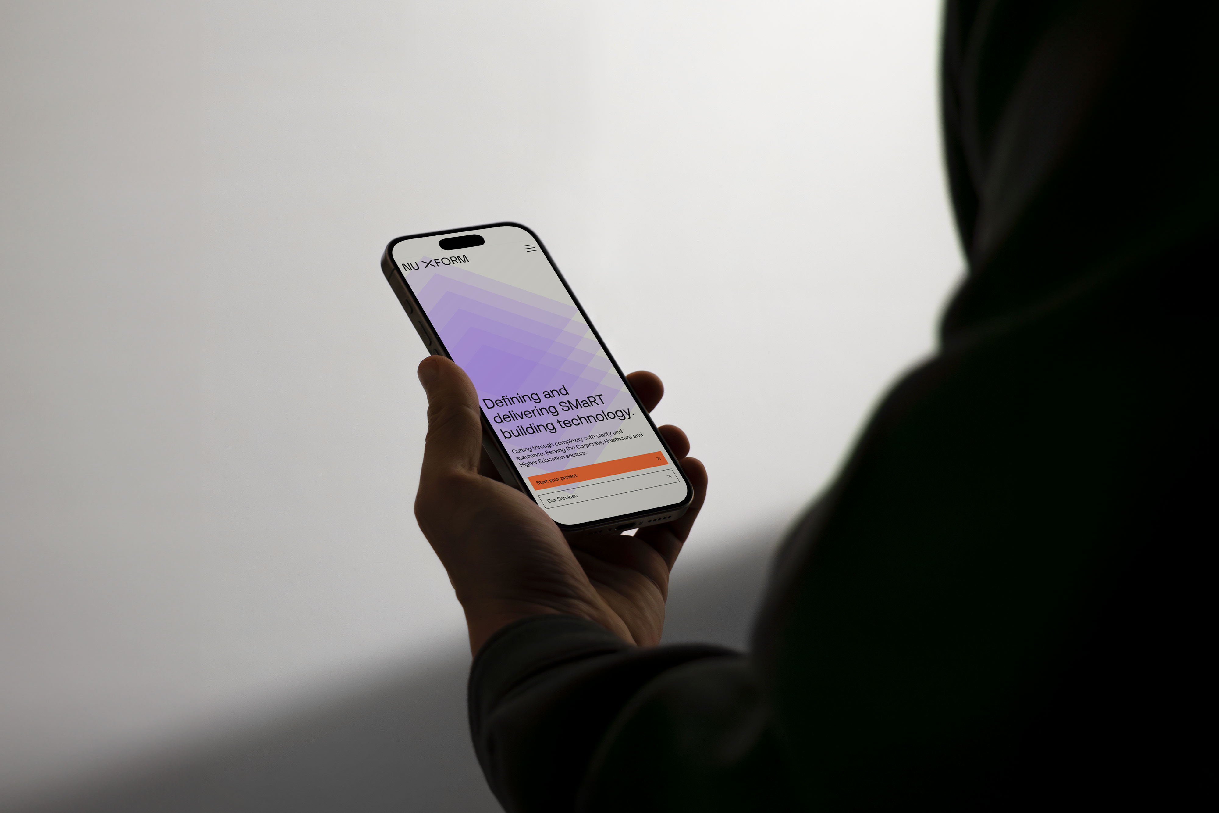 Nu Xform Mobile Website Design by Two Pens