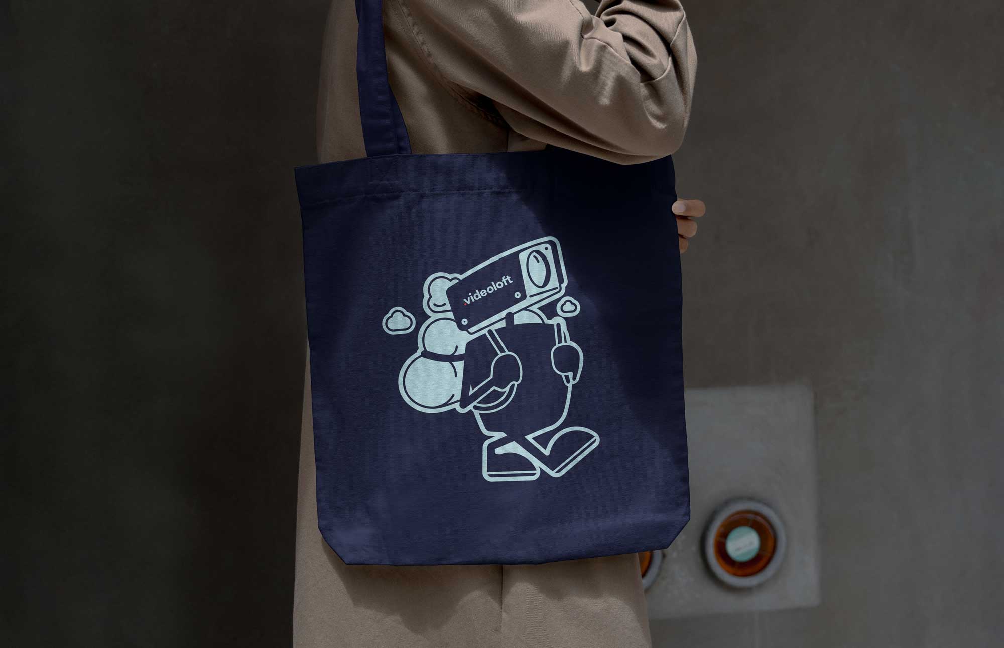 Videoloft tote bag 